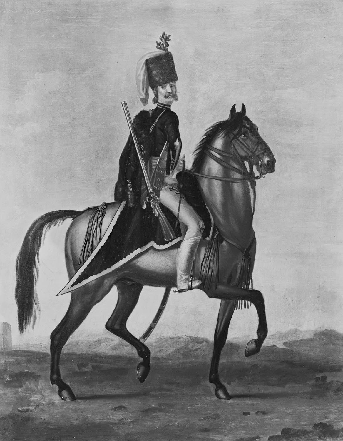 David Morier, Private, Regiment of Hussars "Ghilang" or "Beleznay"