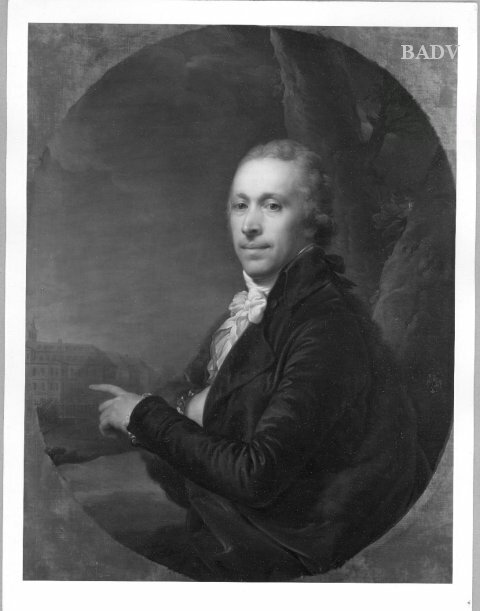 Johann Baptist von Lampi the Elder, Portrait of ........ of a man +