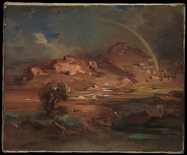 Carl Rottmann, The Cemetery at Pronoia near Nauplia