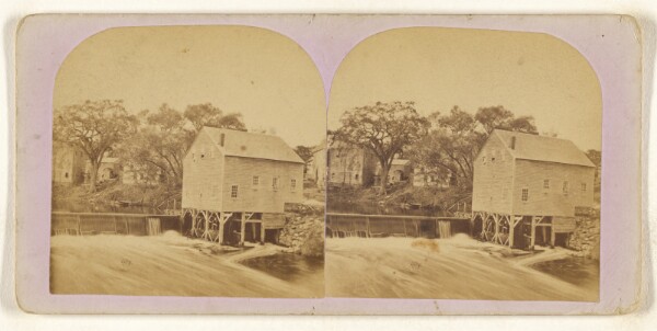 Unknown, The Badger Dam and Mill.