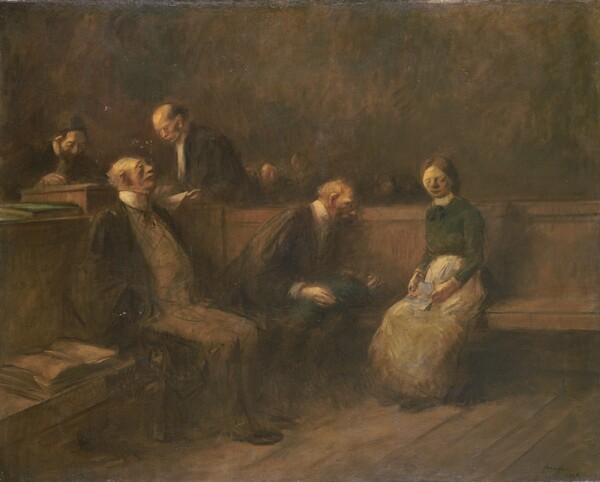 Jean-Louis Forain, The Petition