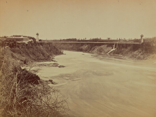Unknown, [River and Bridge]