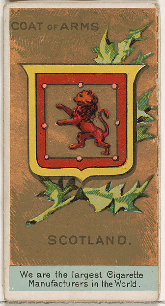 W. Duke, Sons & Co., Duke of Argyle, Scotland, from the Rulers, Flags, and Coats of Arms series (N126-2) issued by W. Duke, Sons & Co.