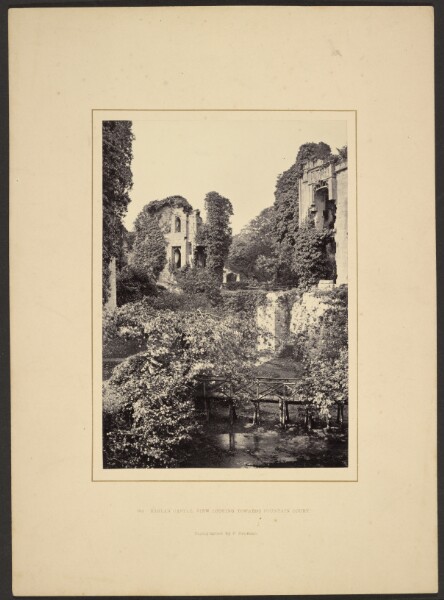 Francis Bedford, Raglan Castle, View Looking Towards Fountain Court