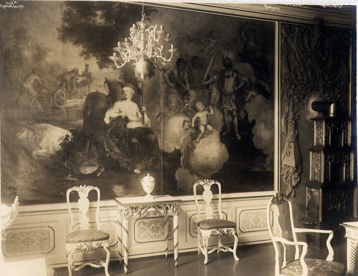Anders Beer Wilse, Interiør, Rasmus Meyers samling, Bergen Kunstmuseum, Bergen, Hordaland.