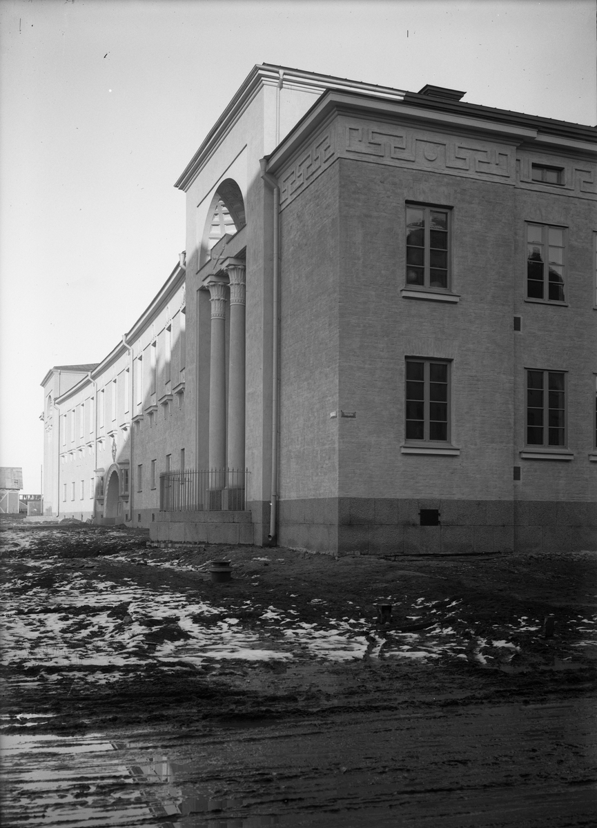 Paul Sandberg, Vaksalaskolan, Vaksala torg, Fålhagen, Uppsala 1927