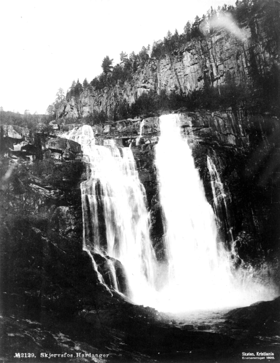 Marthinius Skøien, Skjervefossen, Granvin, Hordaland.