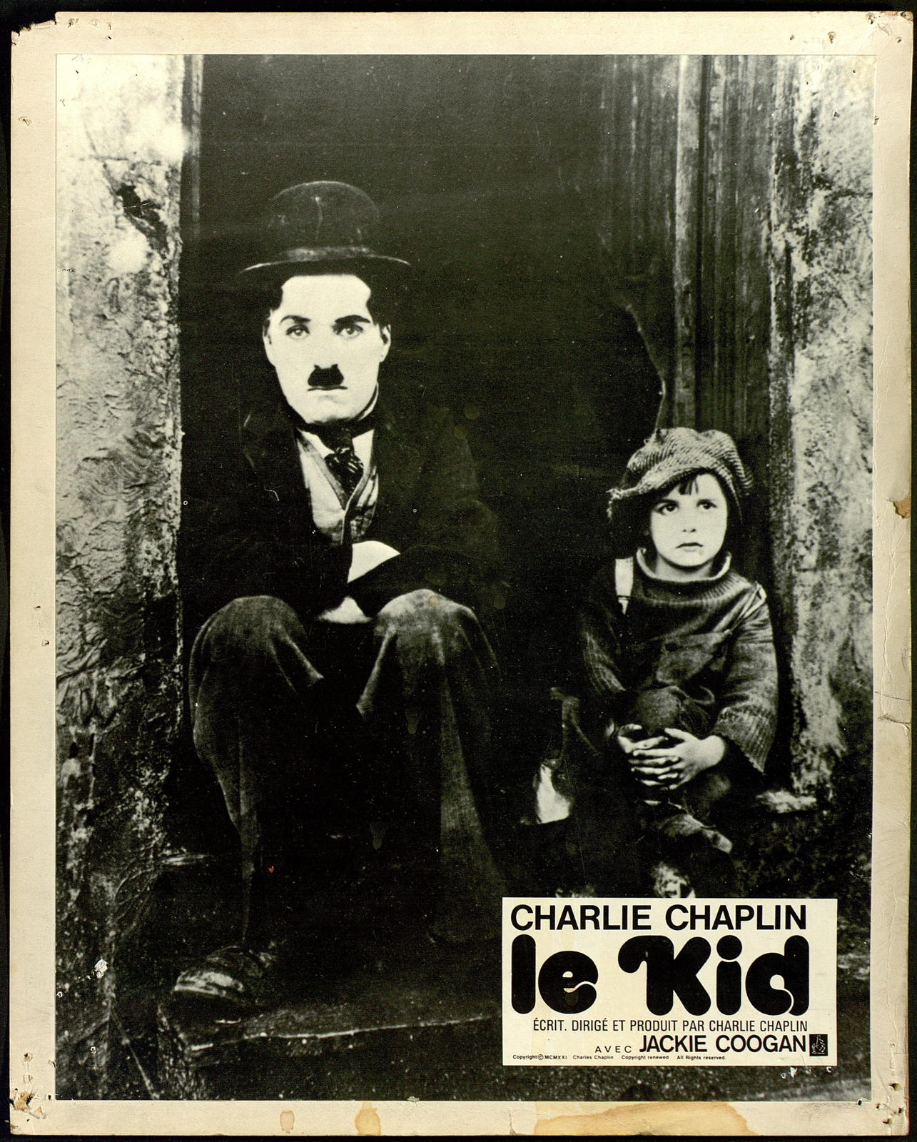 Desconegut, Charlie Chaplin. The Kid
