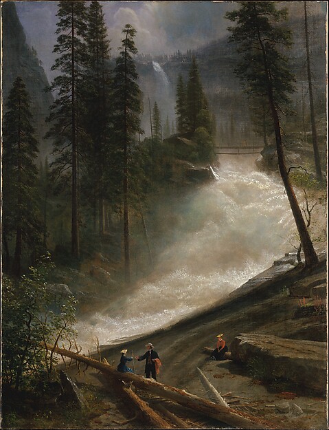 Albert Bierstadt, Nevada Falls, Yosemite