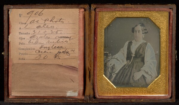 Unknown, [Portrait of a Seated Woman]