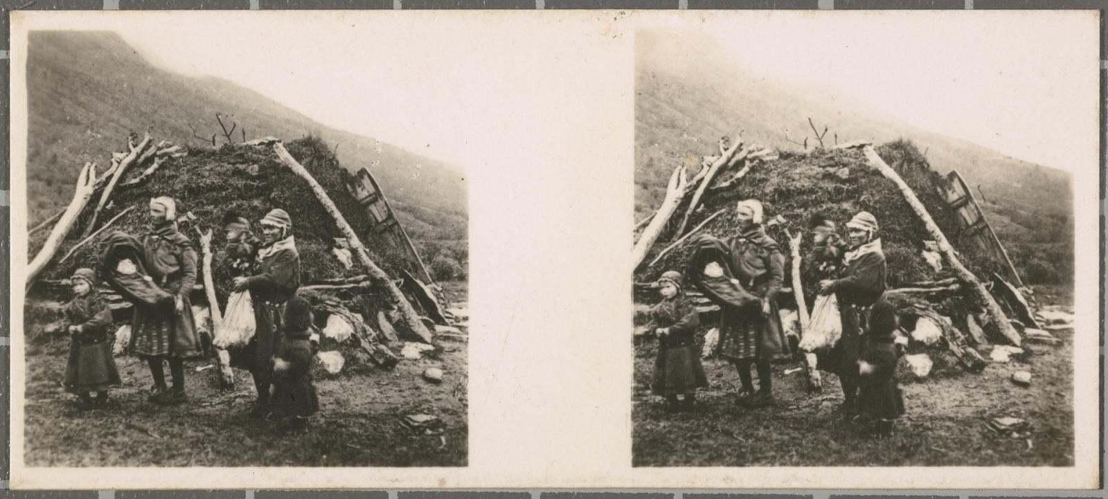 Desconegut, No. 198 Tromsö - Campamento de Lapones