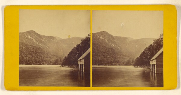 John B. Heywood, Eagle Cliff from Echo Lake. [White Mountain]