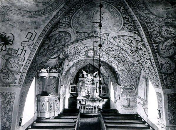 Karl Fredrik Andersson, Interiör av Kungslena kyrka.