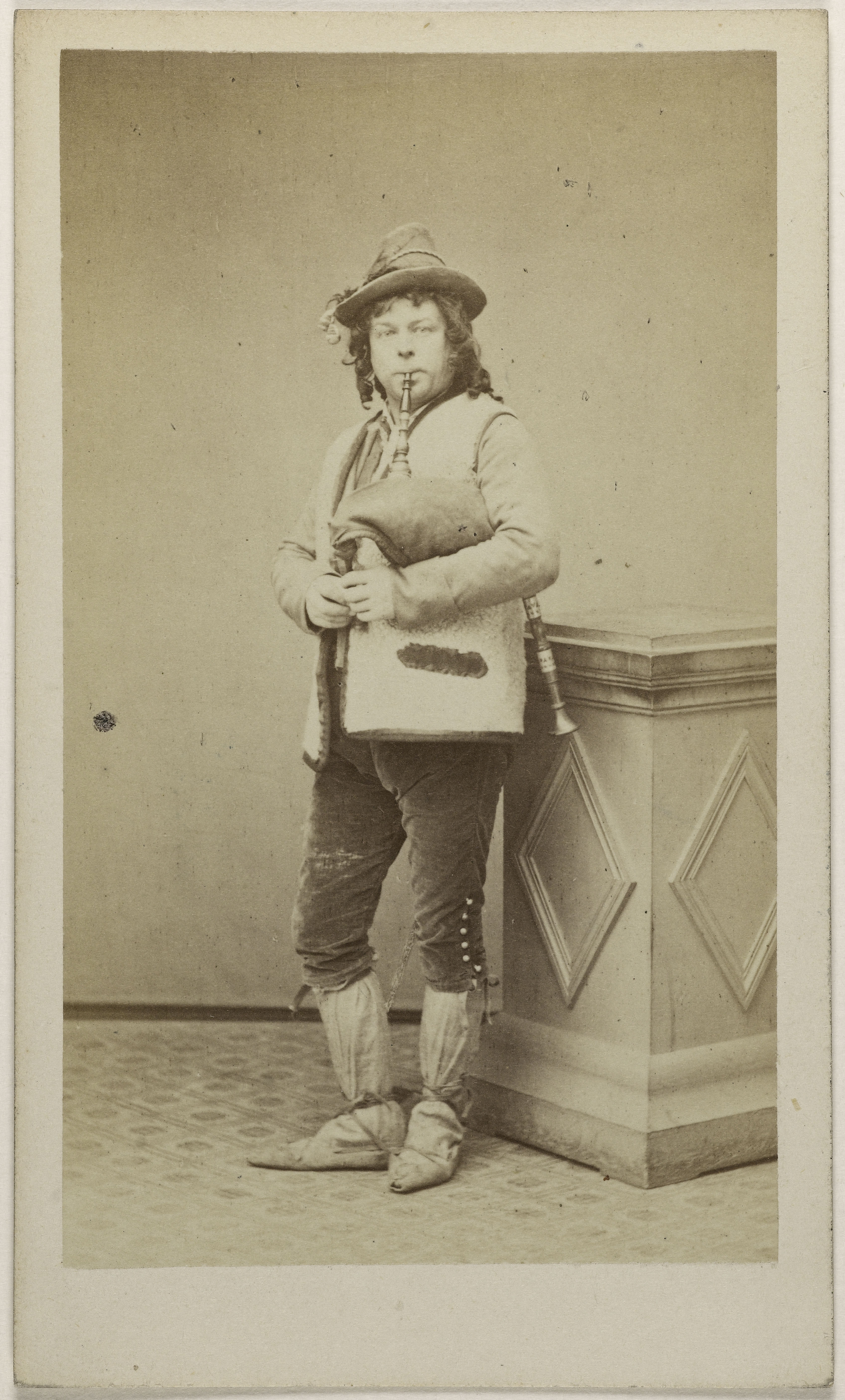 Ulric Grob, Portrait de Berthelier, Jean-François Philibert, (1830-1888), (acteur, chanteur)