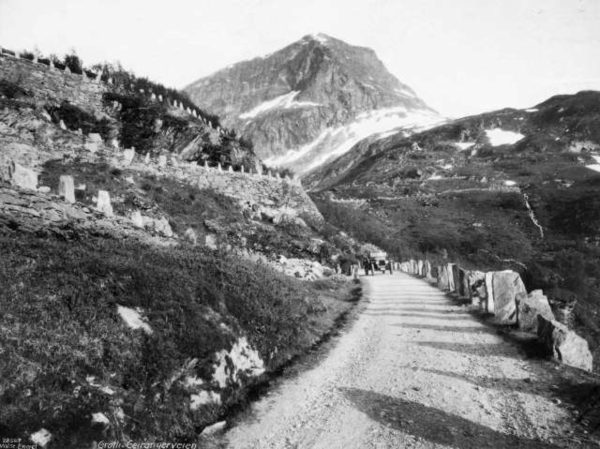 Anders Beer Wilse, Veien mellom Grotli og Geiranger