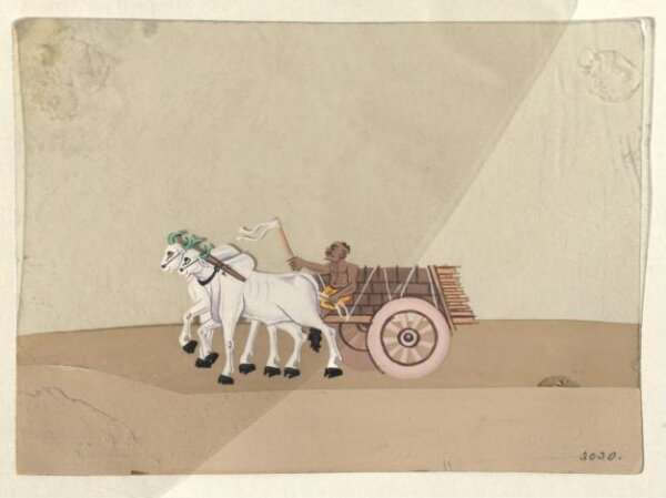 Unknown, One of twelve drawings depicting methods of transport
