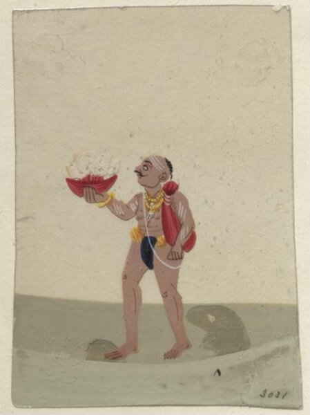 Unknown, Twelve drawings of unidentified ascetics and mendicants.