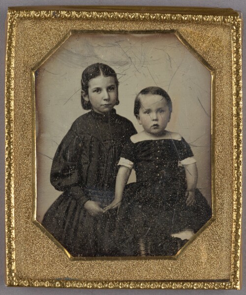 Unknown, [Portrait of Two Girls]