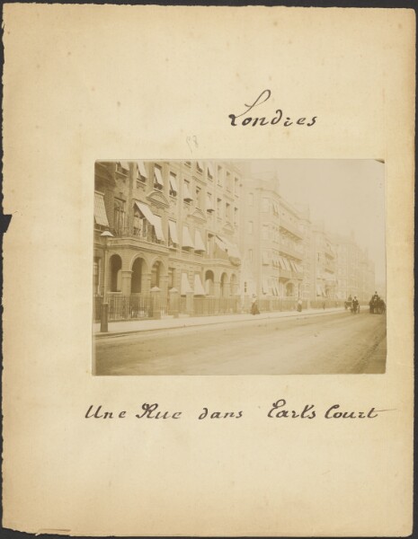 Unknown, [Street in Earl's Court]