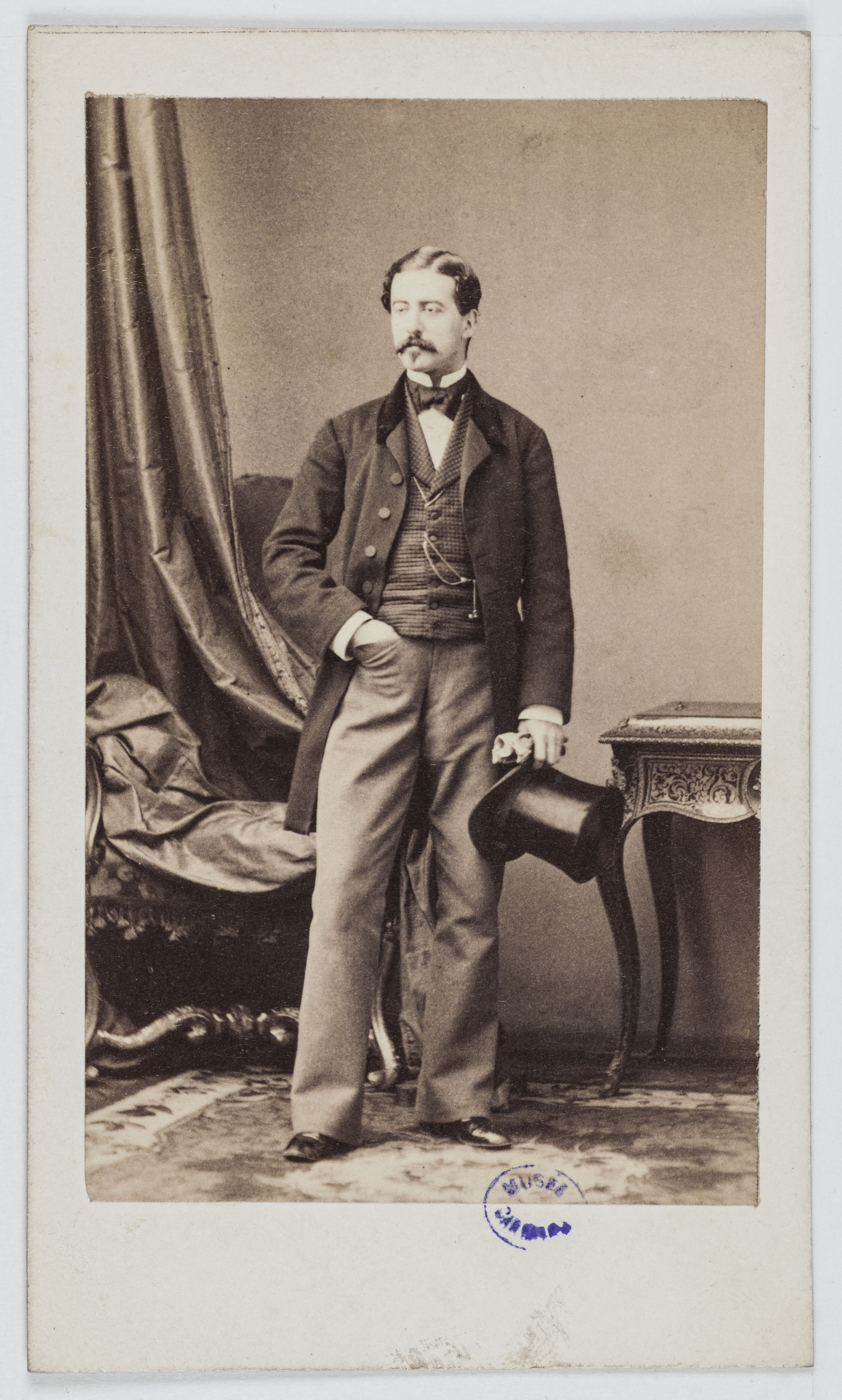 Disderi & Cie, Portrait du Baron de Serley.