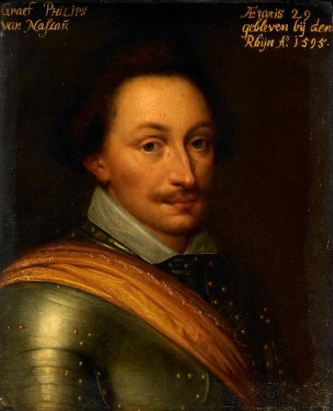 anonymous, Portrait of Philips (1566-95), Count of Nassau